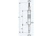 Glow plug (per unit)
