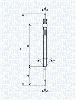 Glow plug (per unit)
