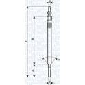 Glow plug (per unit) MAGNETI MARELLI - 062900062304