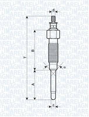 Glow plug (per unit)