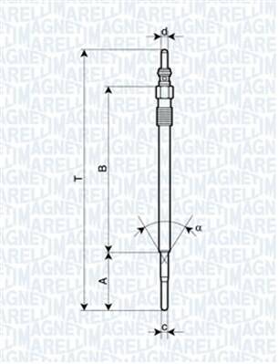 Glow plug (per unit)