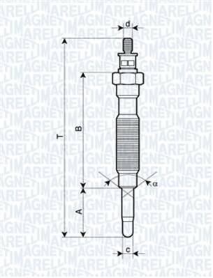 Glow plug (per unit)
