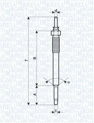 Glow plug (per unit)
