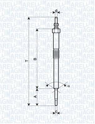 Glow plug (per unit)