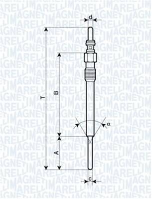 Glow plug (per unit)