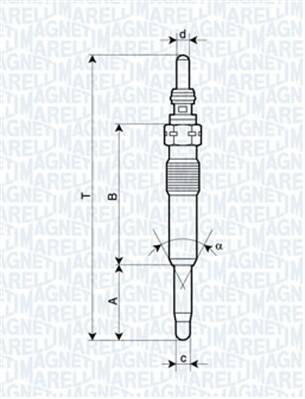 Glow plug (per unit)