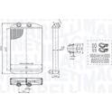 Heat Exchanger, interior heating MAGNETI MARELLI - 350218519000