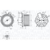 Innenraumgebläse MAGNETI MARELLI - 069412236010