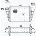 Intercooler, inlaatluchtkoeler MAGNETI MARELLI - 351319204070