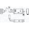 Intercooler, inlaatluchtkoeler MAGNETI MARELLI - 351319204160