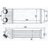 Intercooler, inlaatluchtkoeler MAGNETI MARELLI - 351319204250