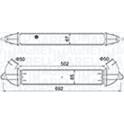 Intercooler, inlaatluchtkoeler MAGNETI MARELLI - 351319204610