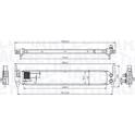 Intercooler, inlaatluchtkoeler MAGNETI MARELLI - 351319206060