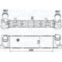 Intercooler MAGNETI MARELLI - 351319204900