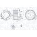 Interieurventilator MAGNETI MARELLI - 069412240010