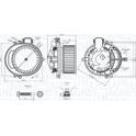 Interieurventilator MAGNETI MARELLI - 069412722010