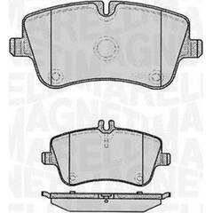 Jeu de 4 plaquettes de frein arrière MAGNETI MARELLI - 363916060312
