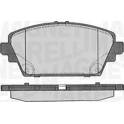 Jeu de plaquettes de frein avant MAGNETI MARELLI - 363916060566