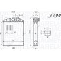 Kachelradiateur, interieurverwarming MAGNETI MARELLI - 350218426000