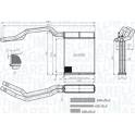 Kachelradiateur, interieurverwarming MAGNETI MARELLI - 350218453000