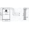 Kachelradiateur, interieurverwarming MAGNETI MARELLI - 350218487000