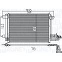 Kondensor, klimatanläggning MAGNETI MARELLI - 350203737000