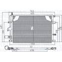 Kondensor, klimatanläggning MAGNETI MARELLI - 350203914000