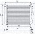 Kondensor, klimatanläggning MAGNETI MARELLI - 350203952000