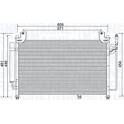 Kondensor, klimatanläggning MAGNETI MARELLI - 350203990000