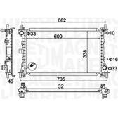 Kühler, Motorkühlung MAGNETI MARELLI - 350213159900