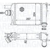Laddluftkylare MAGNETI MARELLI - 351319205170