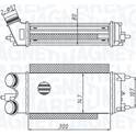 Ladeluftkühler MAGNETI MARELLI - 351319205290