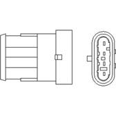Lambda Sensor MAGNETI MARELLI - 466016355067