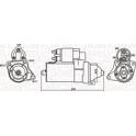 Motor de arranque MAGNETI MARELLI - 063721107010