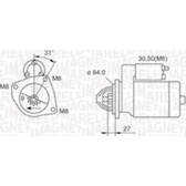 Motor de arranque MAGNETI MARELLI - 063721203010