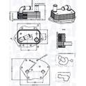 Oliekoeler MAGNETI MARELLI - 350300002600