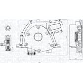 Ölpumpe MAGNETI MARELLI - 351516000017