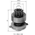 Pignon (démarreur) MAGNETI MARELLI - 940113020048