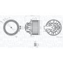 Pulseur d'air, ventilation habitacle MAGNETI MARELLI - 069412255010