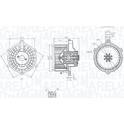 Pulseur d'air, ventilation habitacle MAGNETI MARELLI - 069412352010