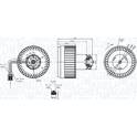 Pulseur d'air, ventilation habitacle MAGNETI MARELLI - 069412400010