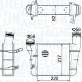 Radiador de aire de admisión MAGNETI MARELLI - 351319204580
