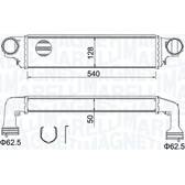 Radiador de aire de admisión MAGNETI MARELLI - 351319204890