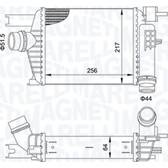 Radiador de aire de admisión MAGNETI MARELLI - 351319205160