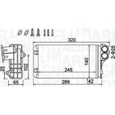 Radiateur chauffage MAGNETI MARELLI - 350218416000