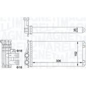 Radiateur chauffage MAGNETI MARELLI - 350218435000