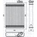 Radiateur chauffage MAGNETI MARELLI - 350218471000