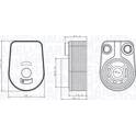 Radiateur d'huile MAGNETI MARELLI - 350300002800