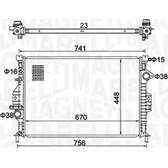 Radiateur MAGNETI MARELLI - 350213157700