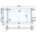 Radiateur MAGNETI MARELLI - 350213201200